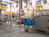 热熔胶开封箱伺服平移装箱线